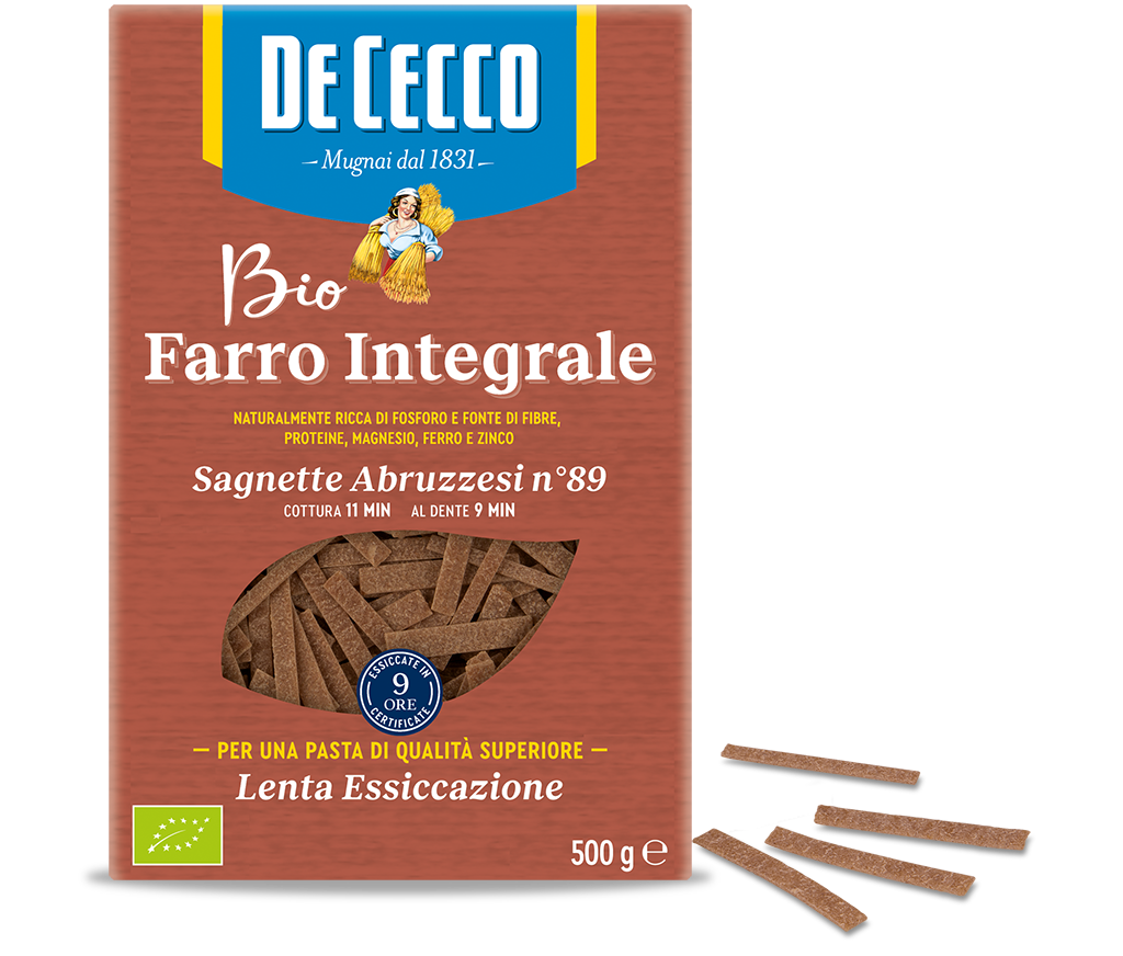 Sagnette Abruzzesi n° 89 Farro Bio Integrale    