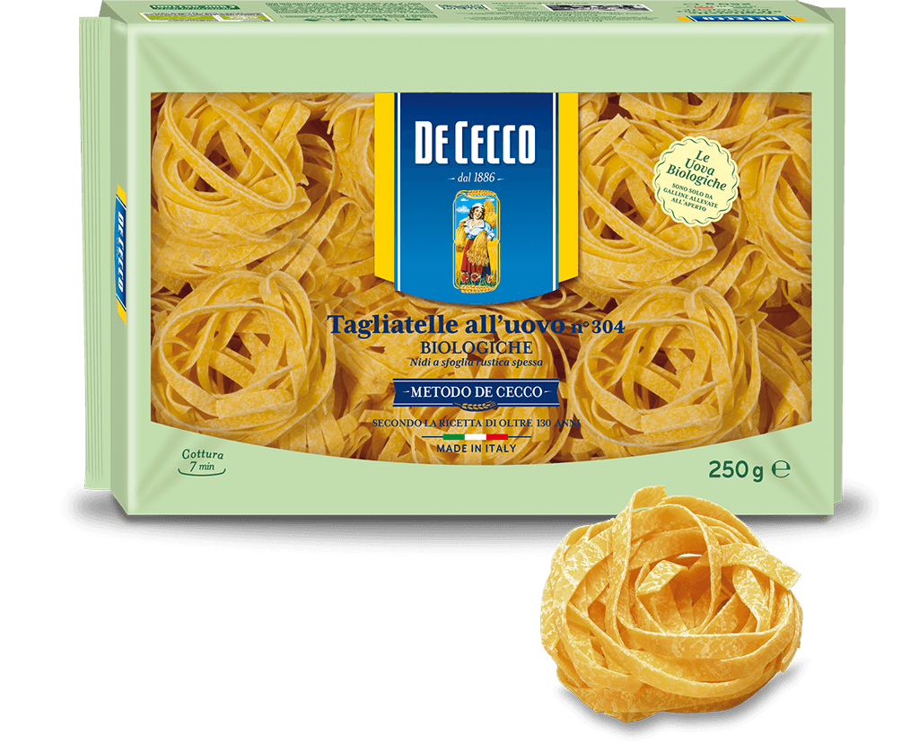 Tagliatelle n° 304 all'uovo Biologiche