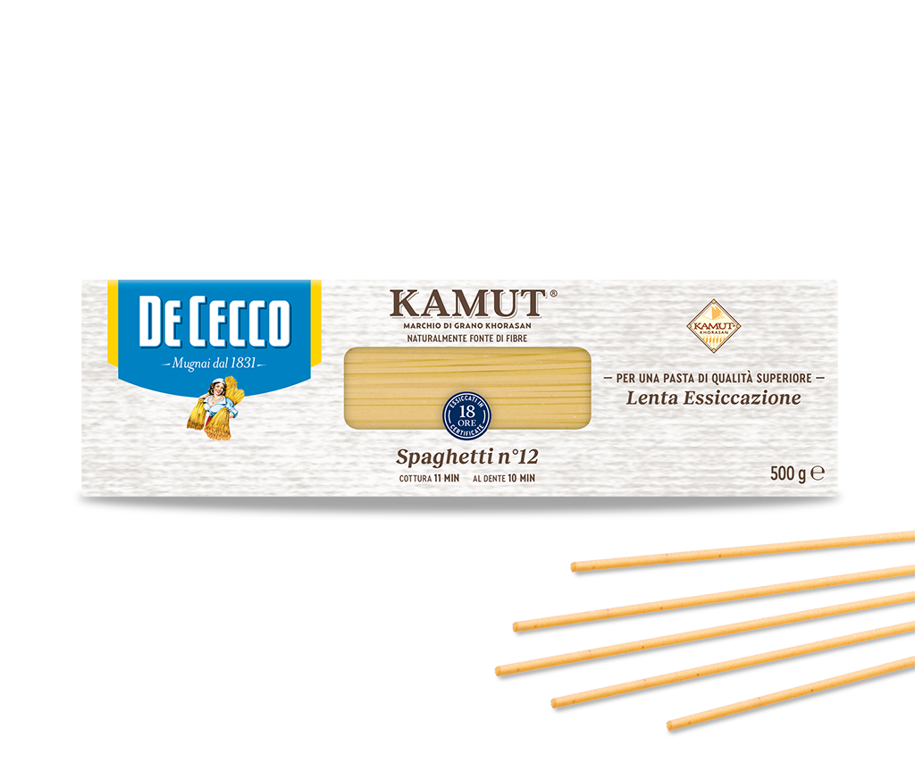 Spaghetti n° 12 KAMUT® marchio di grano khorasan