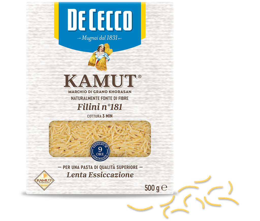 Filini n° 181 KAMUT® marchio di grano khorasan 