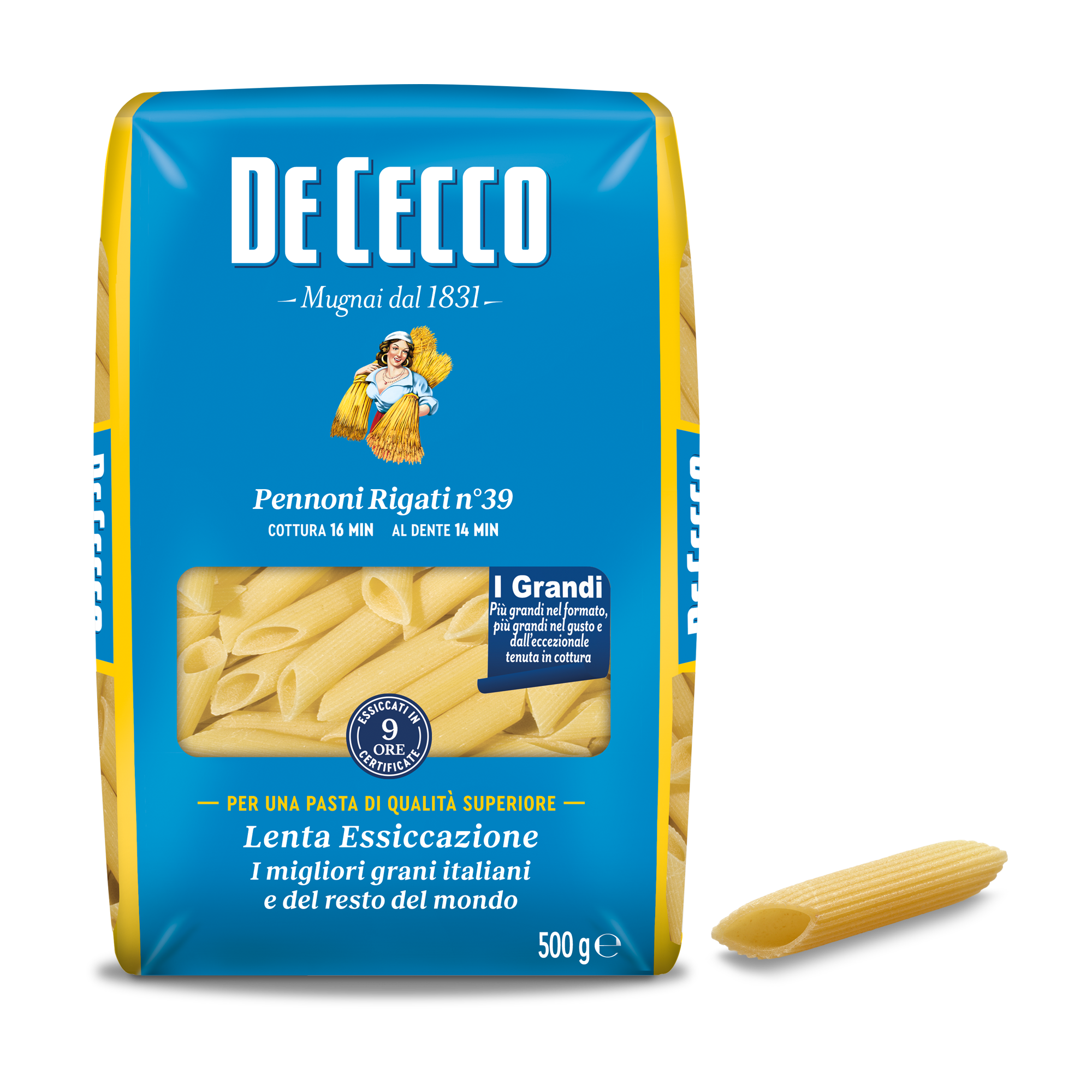 Pennoni Rigati n° 39 | Pasta De Cecco