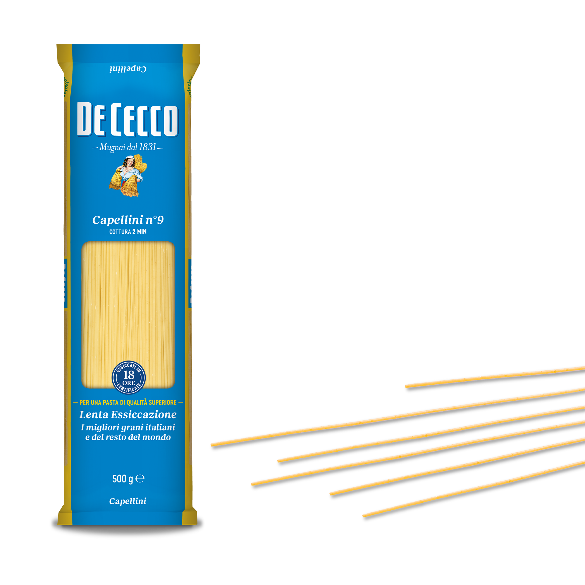 De Cecco Pâtes Fusilli Grandi n°334 500g – Italian Gourmet FR