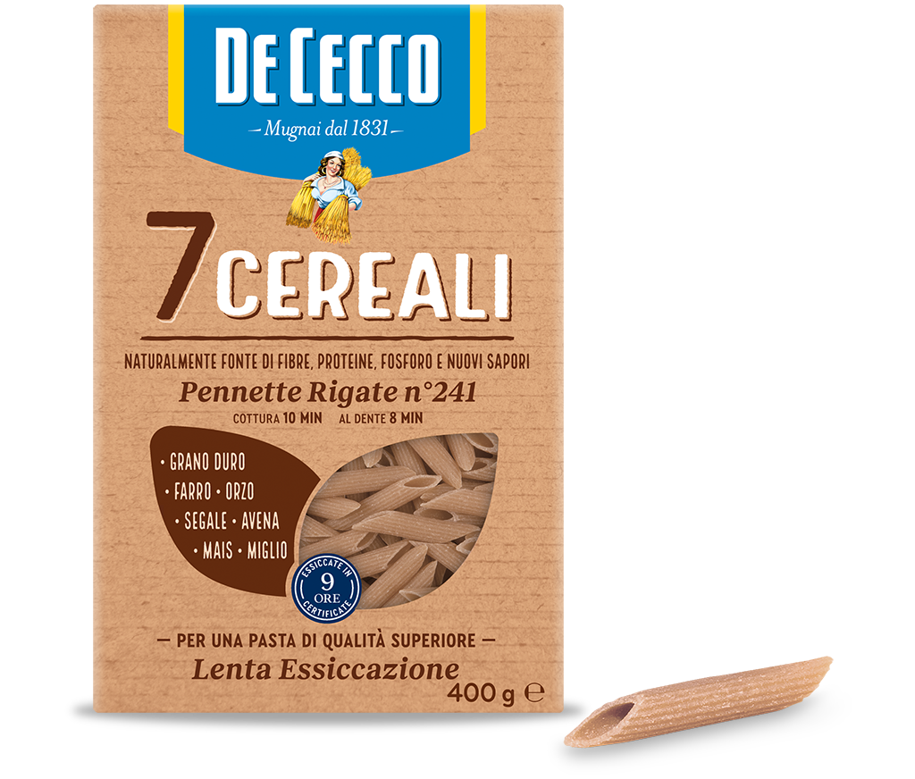 Pennette Rigate n° 241 ai 7 Cereali