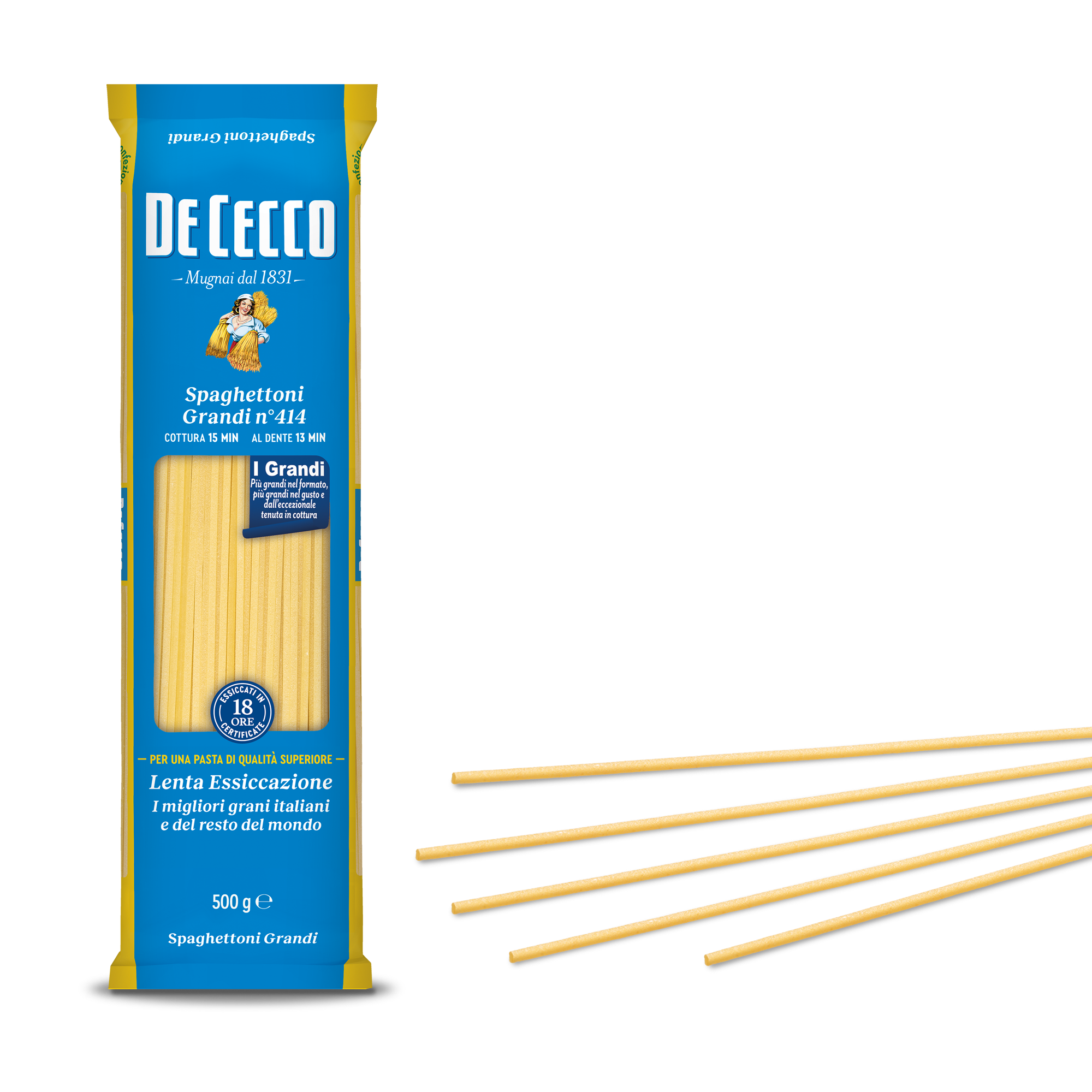 Spaghettoni Grandi N° 414 Pasta De Cecco 