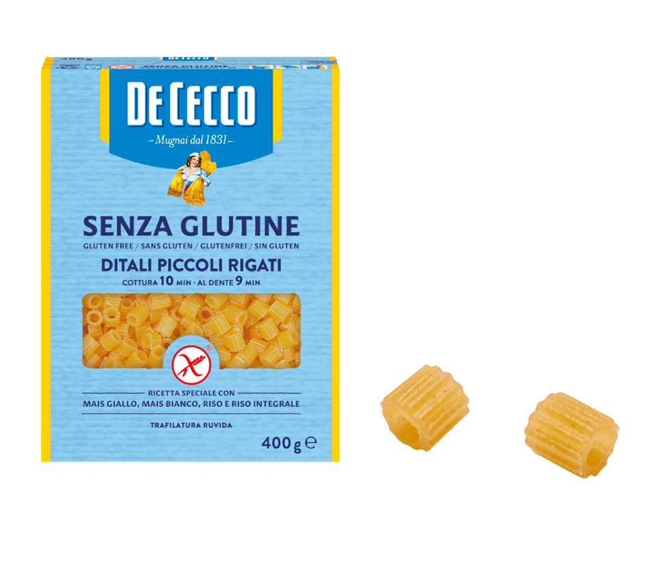 Ditali Piccoli Rigati n° 69 - Sin Gluten