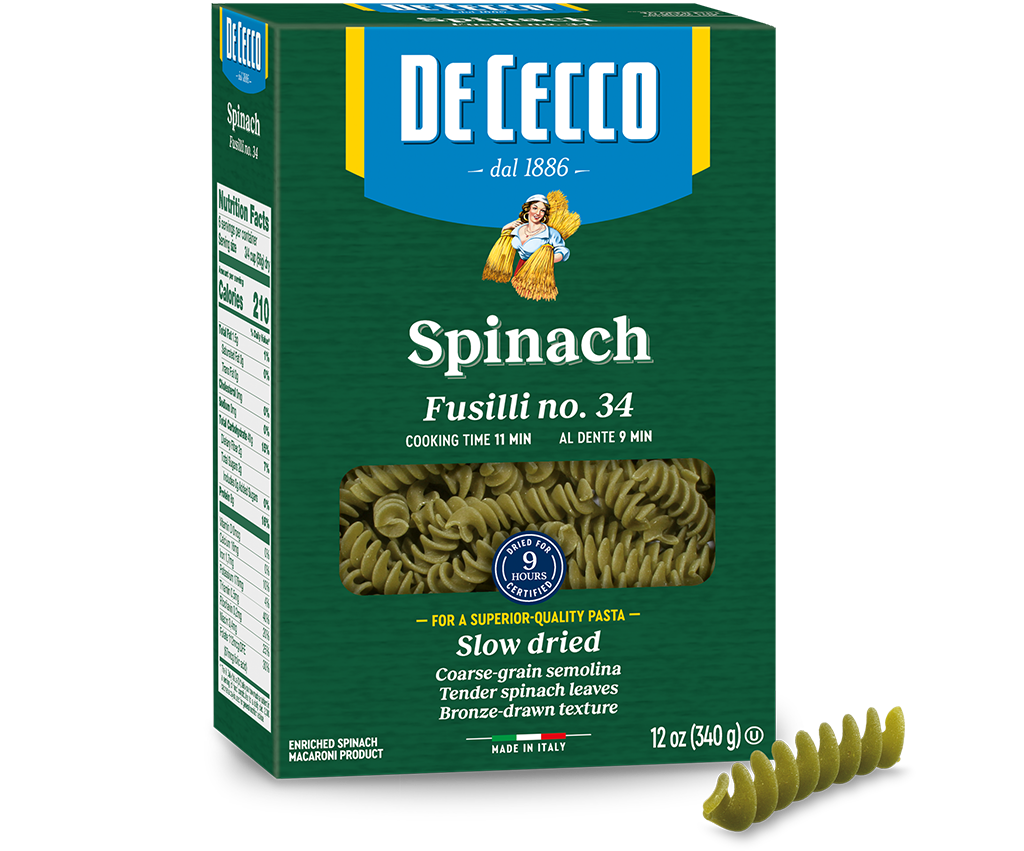 Spinach Fusilli no. 34