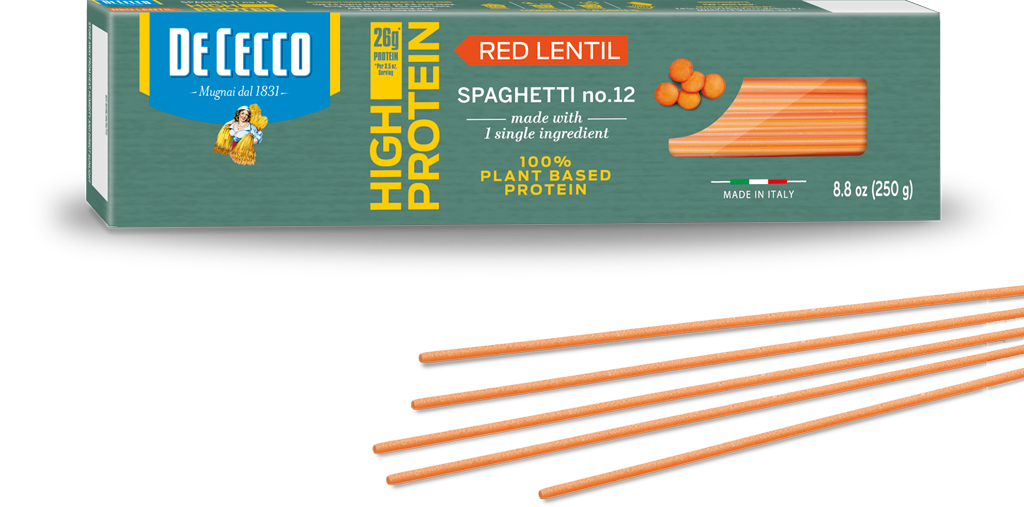 Spaghetti n° 12 - Gluten-Free, made with Red Lentils