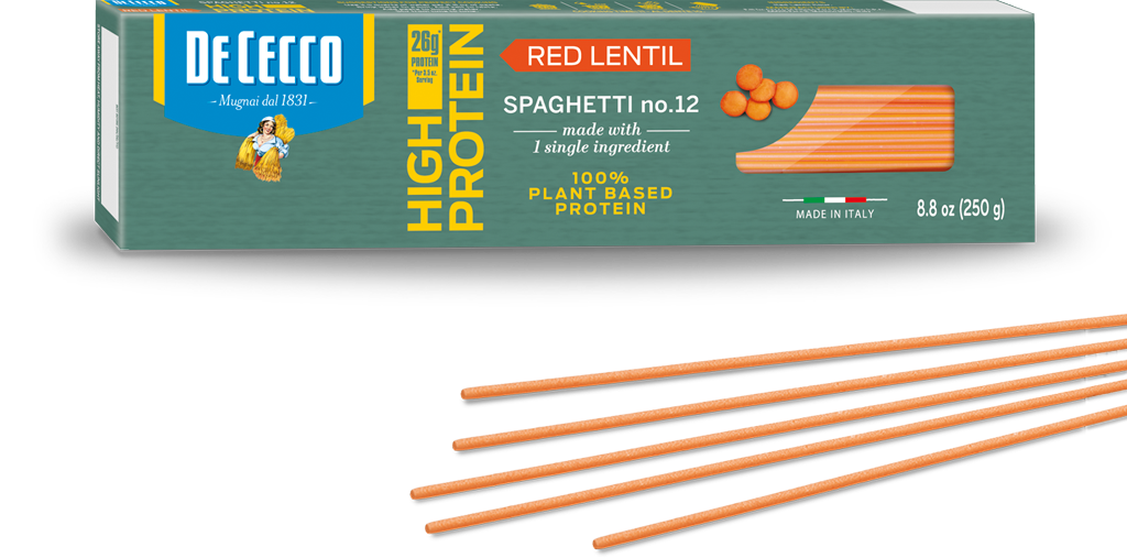 Spaghetti n° 12 - Gluten-Free, made with Red Lentils