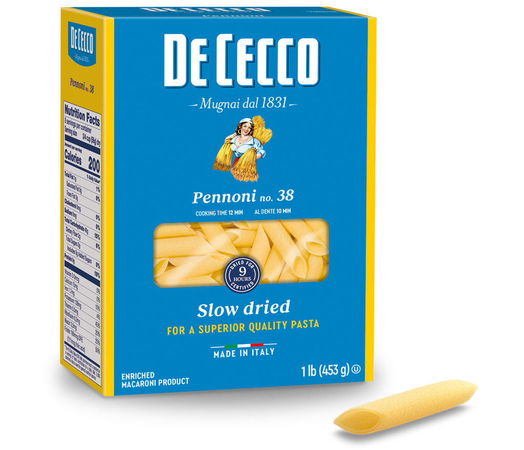 Pennoni no. 38 | Pasta De Cecco