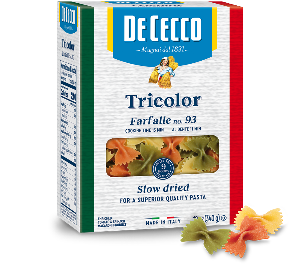 Farfalle no. 93 Tricolor