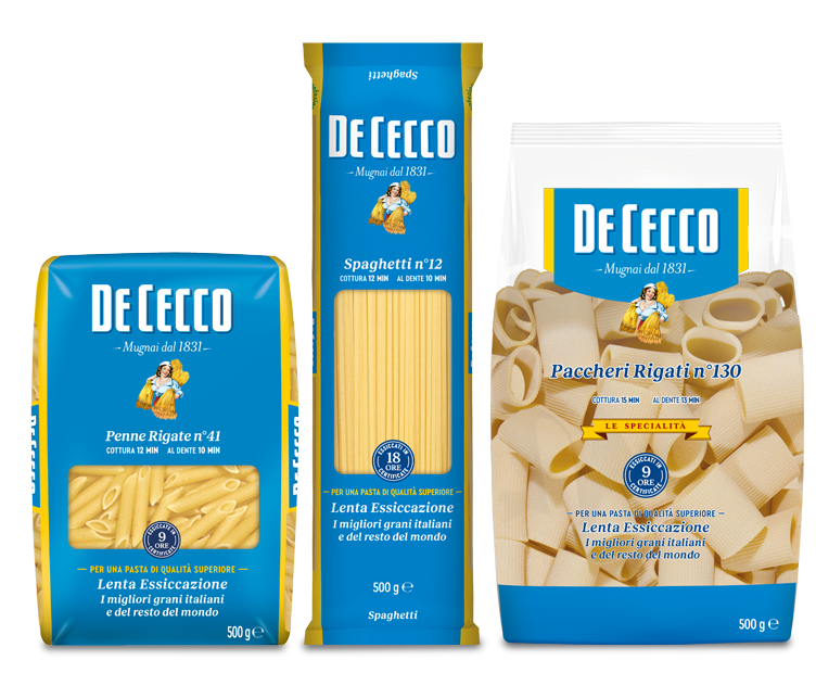 Pasta Sughi Farine Oli e Prodotti da Forno #allaDeCecco