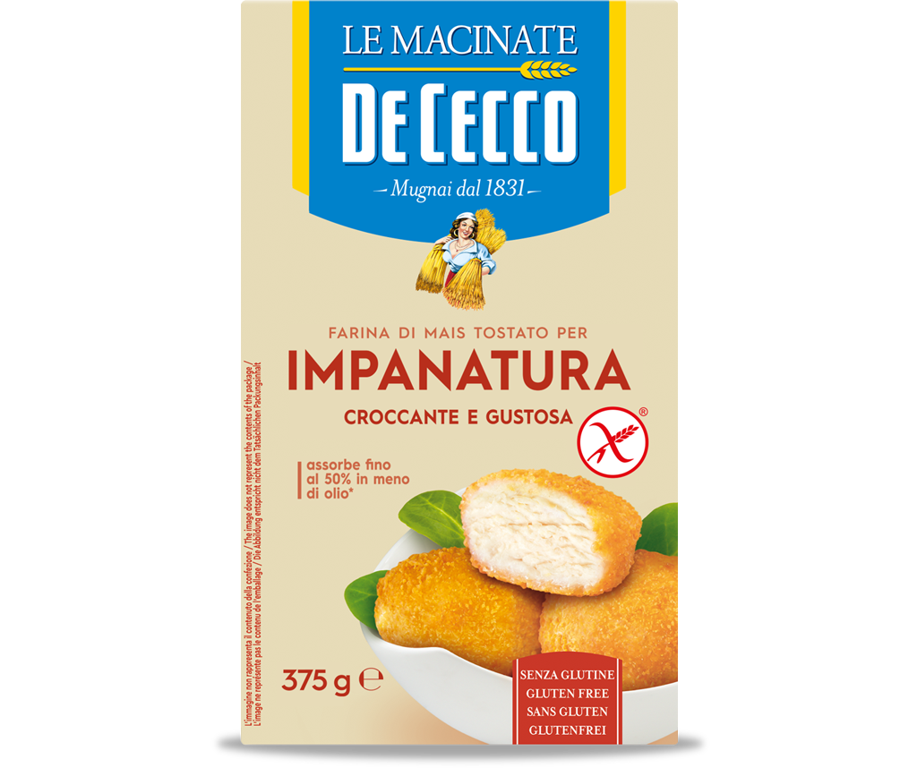 Impanatura Farina di mais tostato -  gluten free